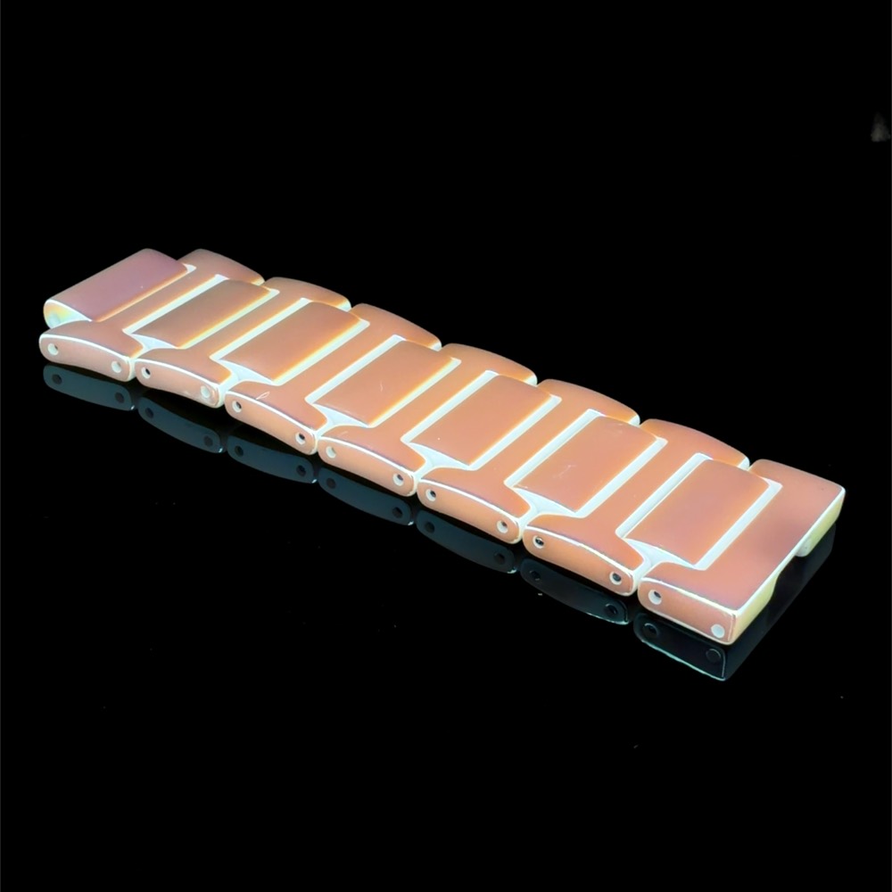 PVD on ceramic sample 8