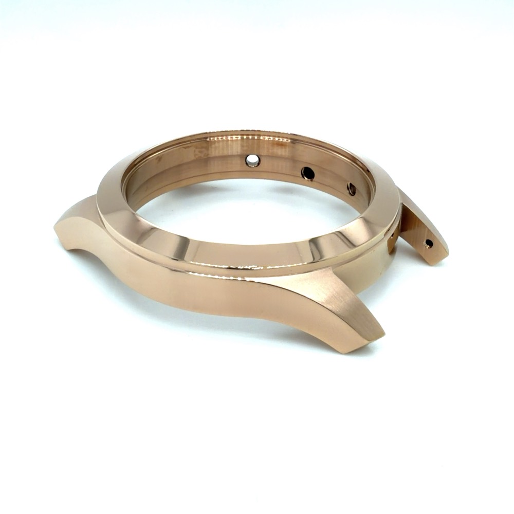 Watch case in IP Rose Gold